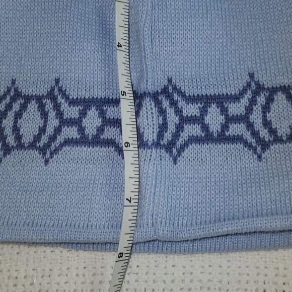 ZeroXposure Blue Designed Embroidered Beanie - Picture 8 of 9